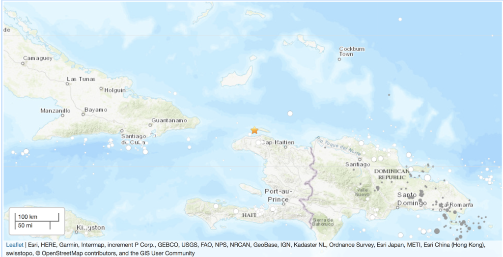 Почалася паніка: на Гаїті стався сильний землетрус