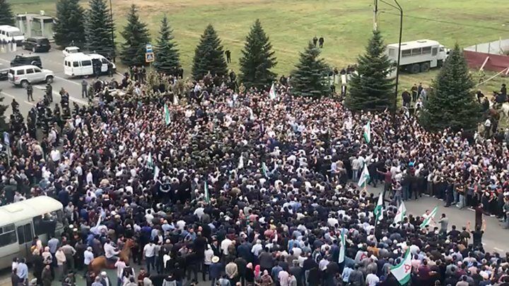 Протести в Інгушетії