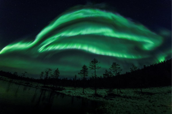 Северное сияние в Финляндии: уникальные фотографии