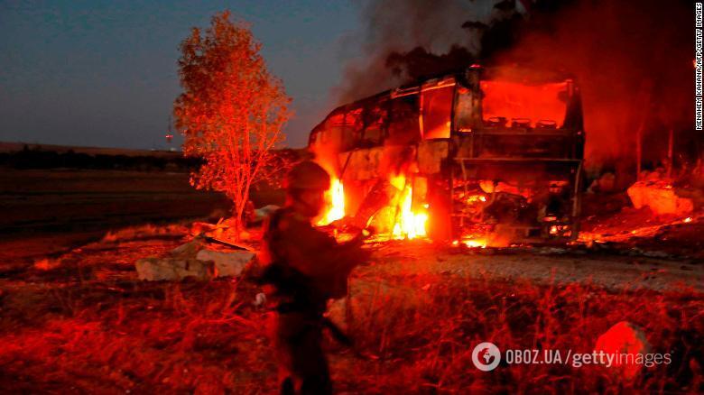 На кордоні Ізраїлю і сектора Гази спалахнули бої: засвітилася ракета Путіна