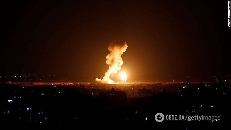 На границе Израиля и сектора Газа вспыхнули бои:  засветилась ракета Путина