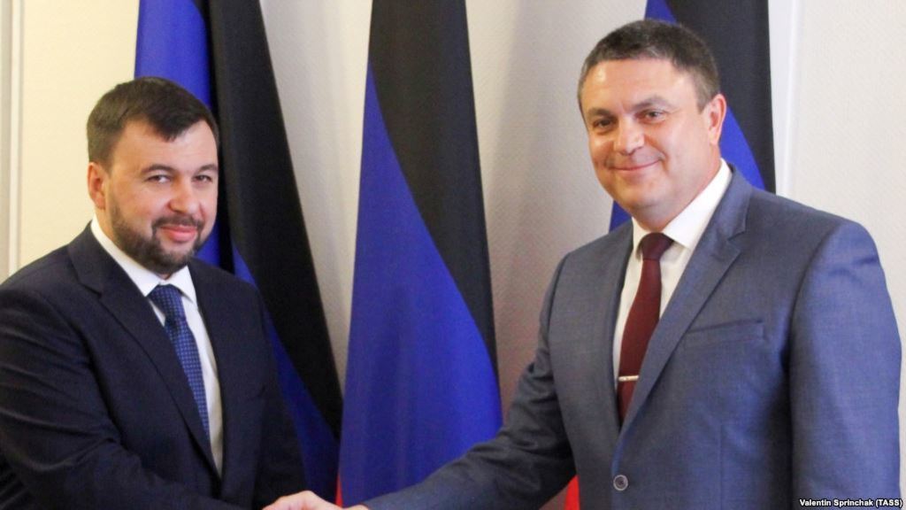 Денис Пушилин и Леонид Пасечник