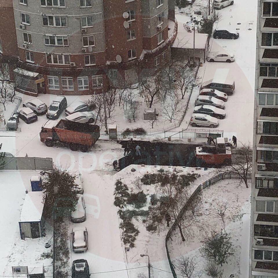 Коммунальщики Киева удивили сеть странным решением в снегопад: видео