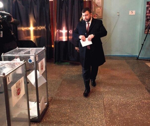 Пушилін на "виборах" у "ДНР"