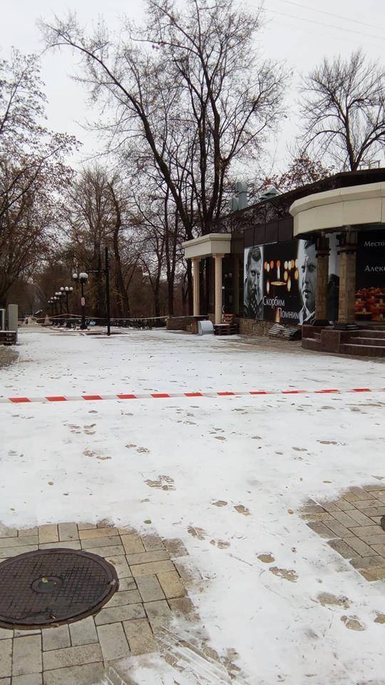 Убийство Захарченко: обнародованы новые фото места ликвидации 