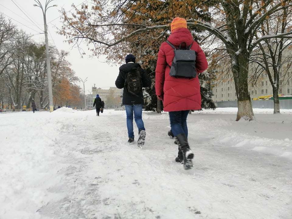 Полтаву засыпало снегом: опубликовано сказочные фото