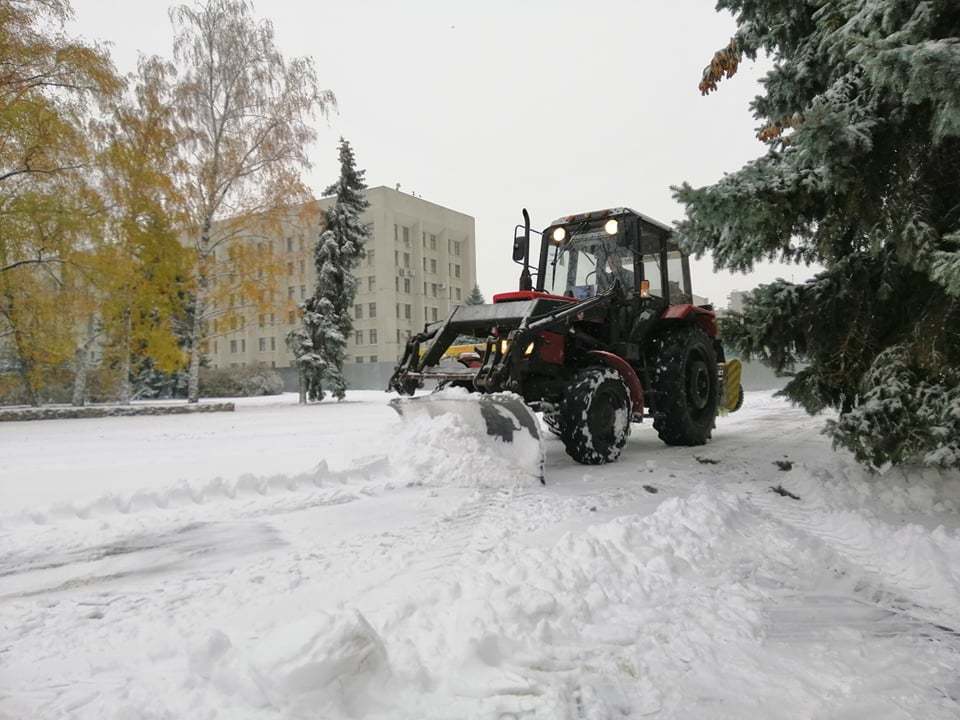 Полтаву засыпало снегом: опубликовано сказочные фото