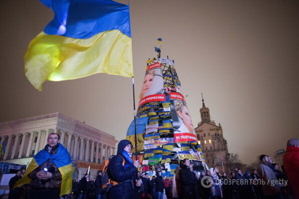 П'ять років Євромайдану і Революції Гідності: найпотужніші фото історичних днів