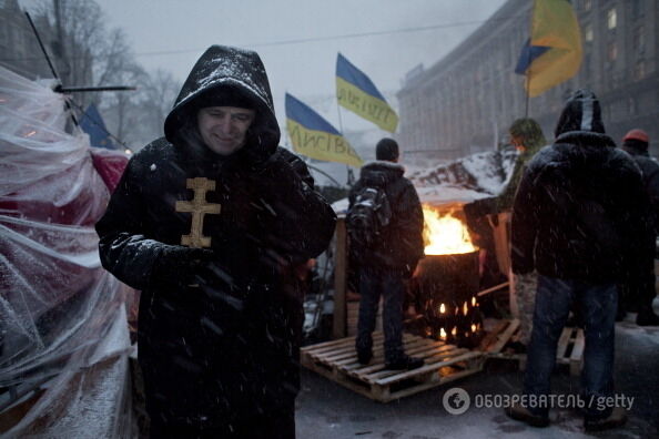 П'ять років Євромайдану і Революції Гідності: найпотужніші фото історичних днів