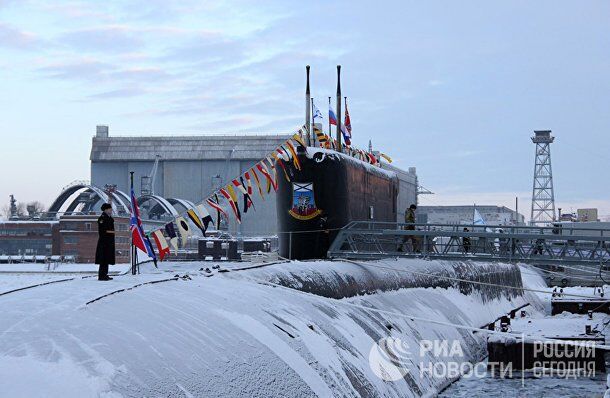 Подводные лодки с баллистическими ракетами проекта 955 "Борей"