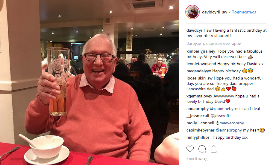 Британский пенсионер сел на диету и прославился в сети: вот почему