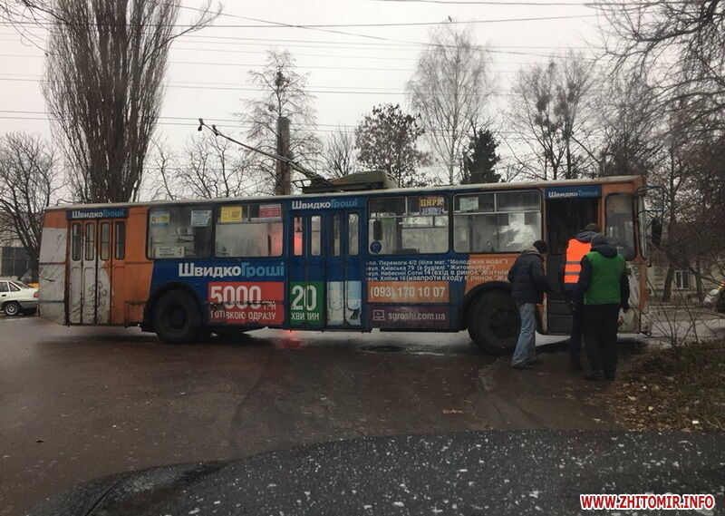 Непогода вызвала транспортный коллапс в областном центре Украины