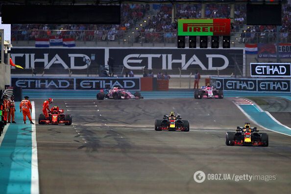 Сезон Формули-1 завершився моторошною вогненною аварією