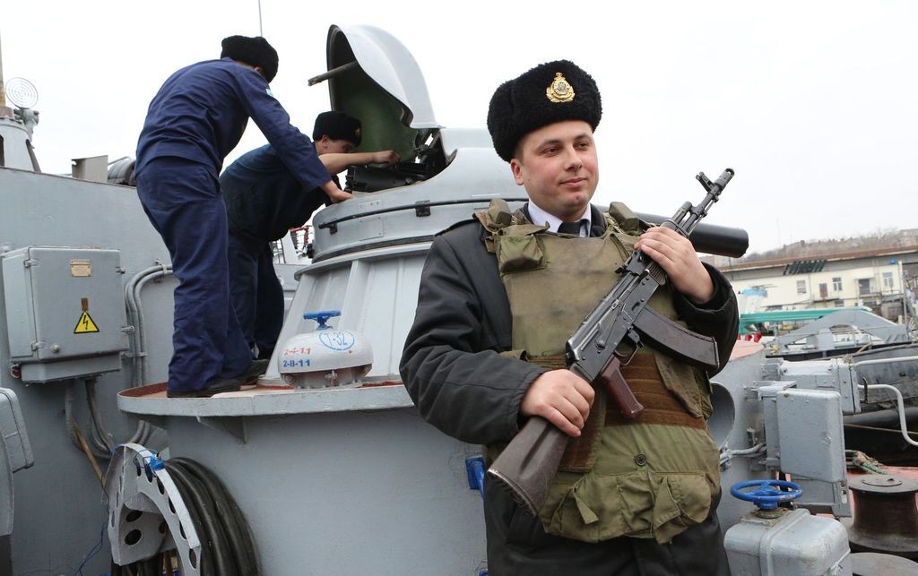 Катер "Прилуки", на якому після анексії Криму залишилися жити моряки, вірні Україні