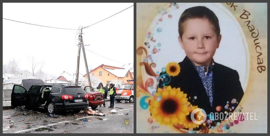 В ДТП погиб 8-летний Владислав Стефанюк