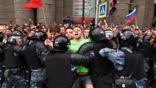 Протести в Росії, вересень 2018