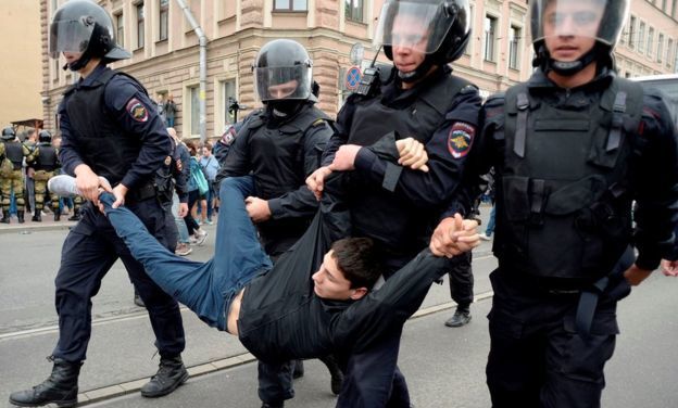 Протесты в России, сентябрь 2018