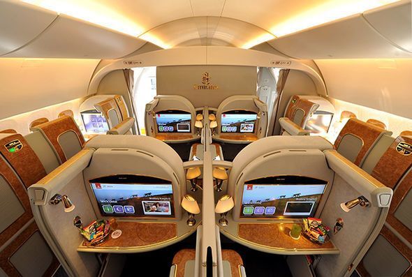 Бизнес-класс в Fly Emirates