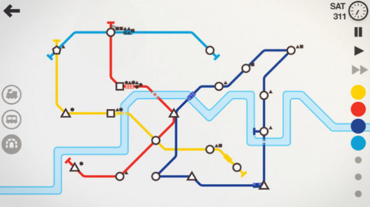 Mini Metro - строим лучшее метро. Обзор увлекательной игры