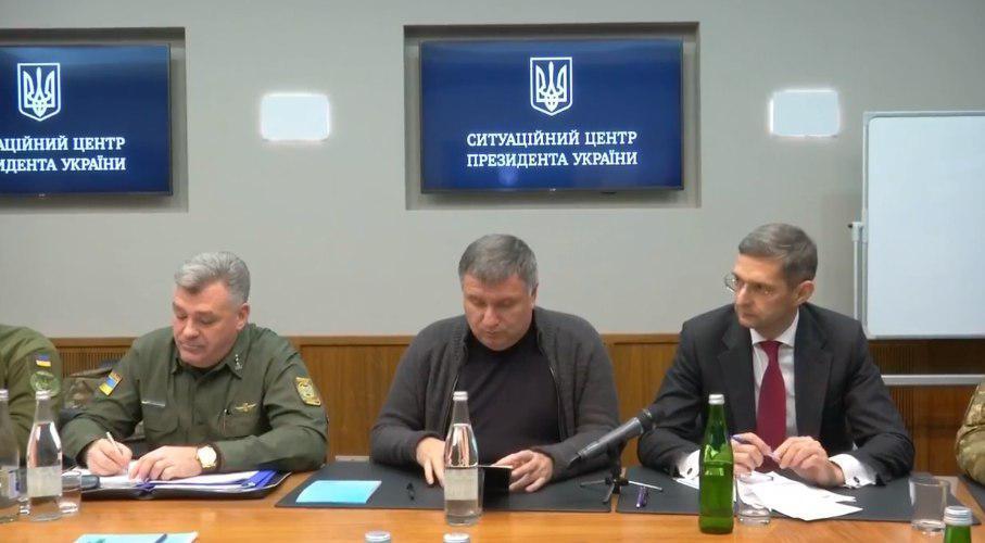 Совещание силовиков с Порошенко