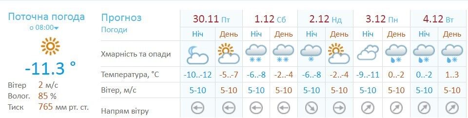 Метели и резкие скачки температуры: каким будет начало зимы в Киеве 