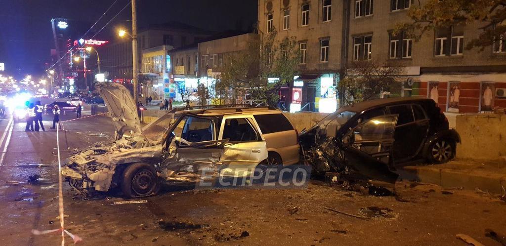 В Киеве произошло жуткое тройное ДТП: пострадавший умер в больнице