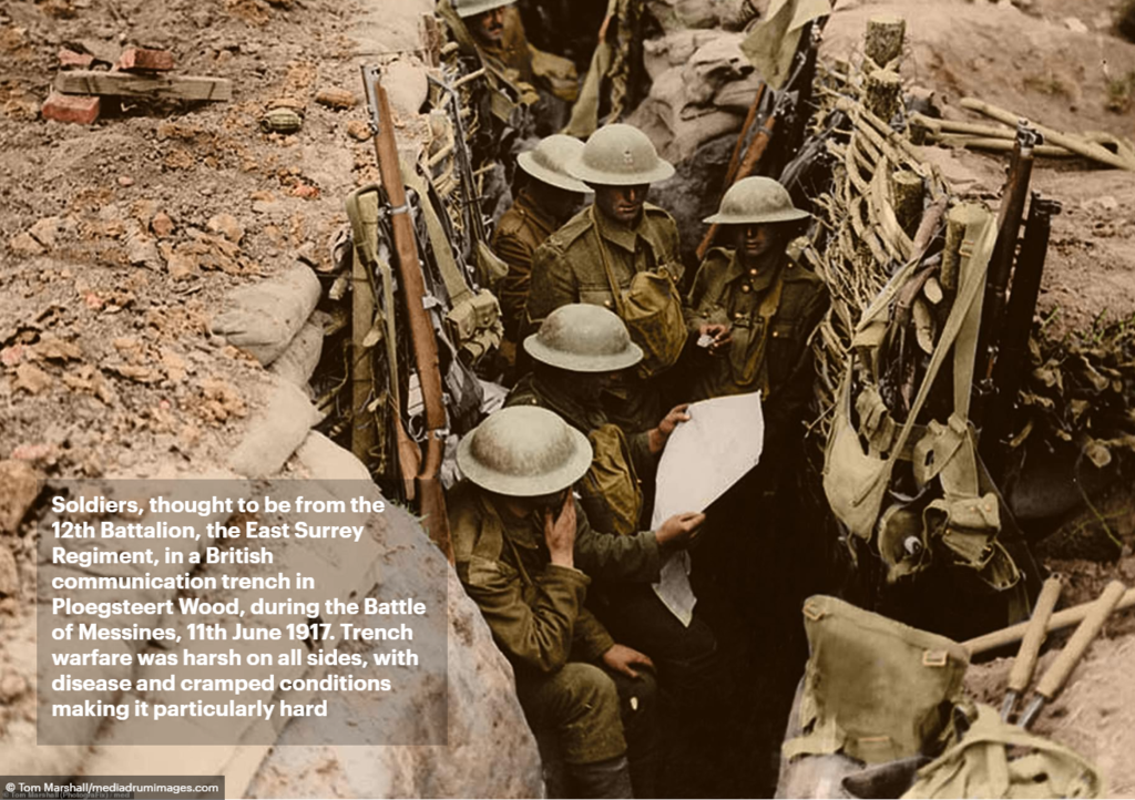 100-летие окончания Первой мировой войны: фотограф показал мрачные снимки