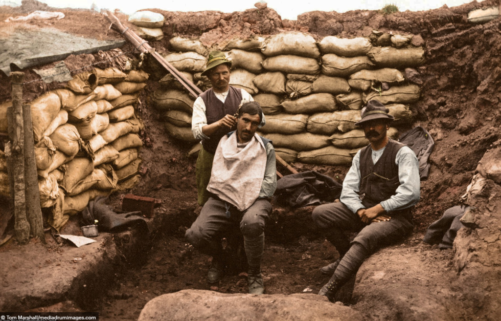 100-летие окончания Первой мировой войны: фотограф показал мрачные снимки
