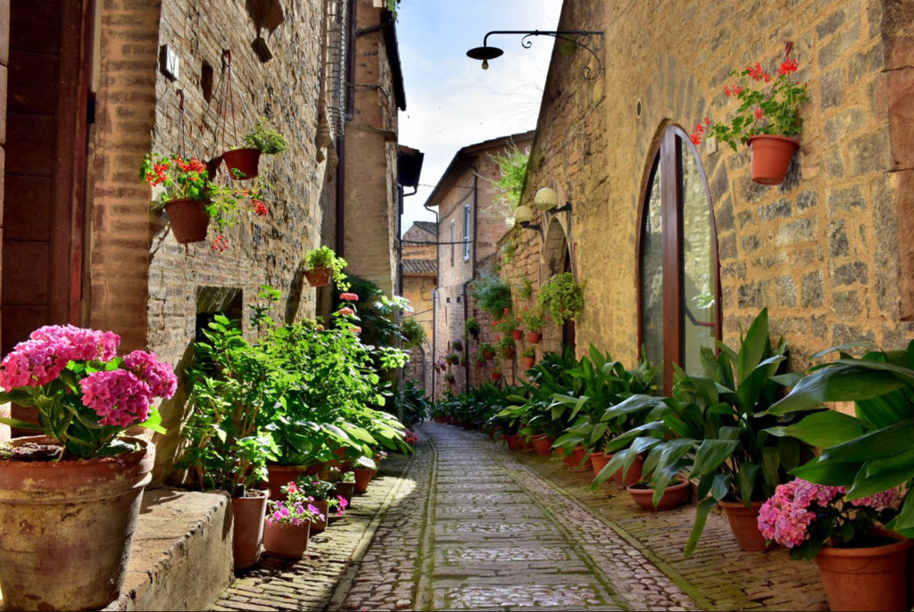 В мережі з'явилися барвисті фото квіткового міста Італії 
