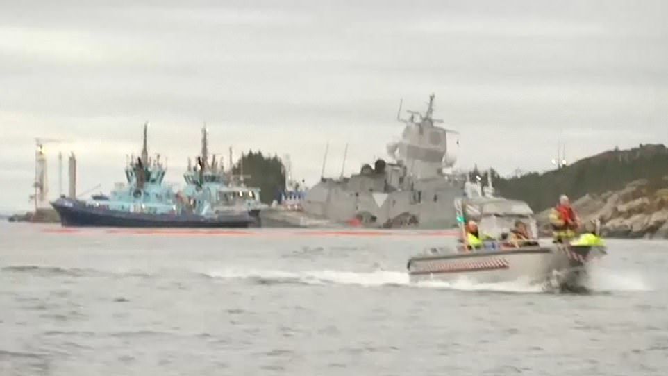 Тонув із сотнею пасажирів: у Норвегії сталася серйозна НП із військовим кораблем