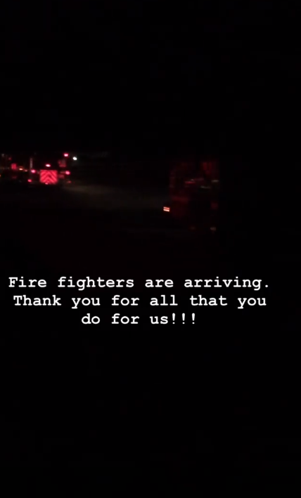 "Мне дали час": Ким Кардашьян срочно эвакуировали из-за пожара в Калифорнии