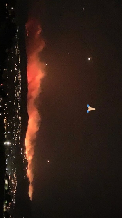 "Мне дали час": Ким Кардашьян срочно эвакуировали из-за пожара в Калифорнии