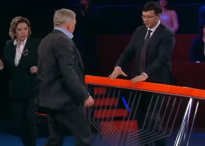 ''Малорос'' и ''падлюка'': замминистра напал на Мураева в прямом эфире