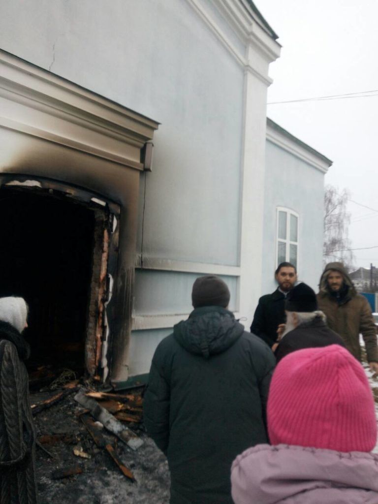 На Київщині підпалили храм УПЦ МП: з'явилися фото