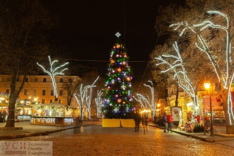 В Одессе зажгли главную елку города: яркие фото