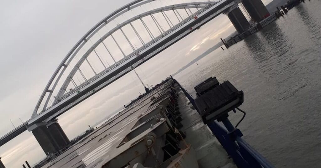 ''Частокіл'': з'явилися нові фото Кримського мосту