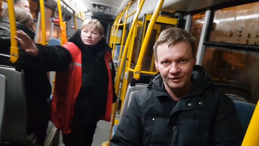 ''Чудовище'': в киевском троллейбусе разгорелся скандал