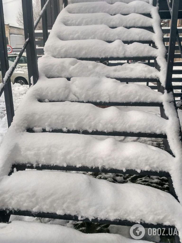 Снігопад у Києві