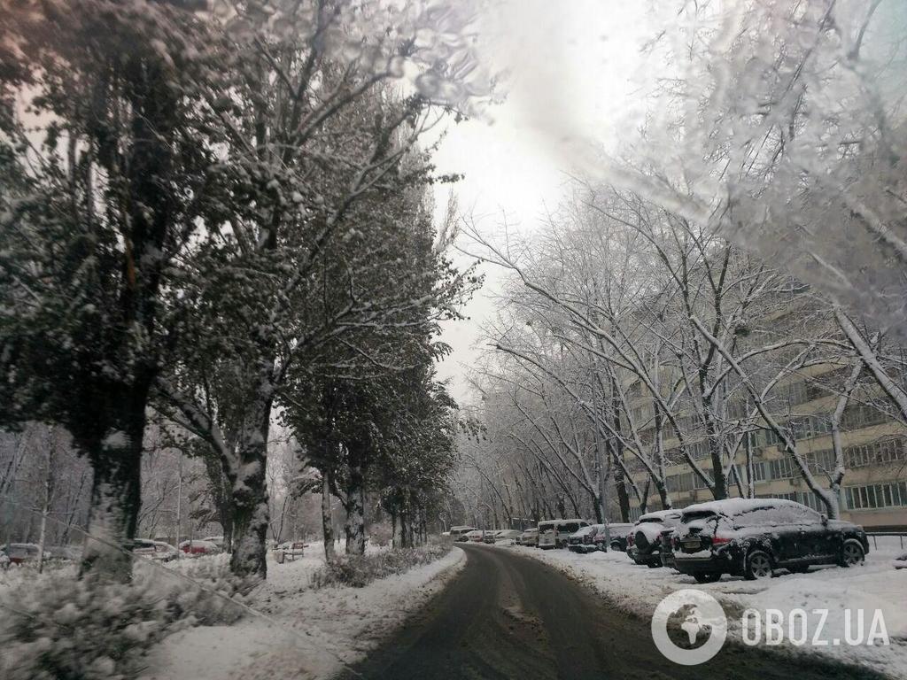 Снігопад у Києві