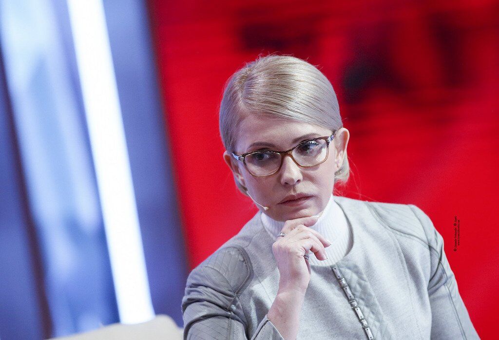 Юлия Тимошенко на программе "Право на власть" на телеканале "1+1"
