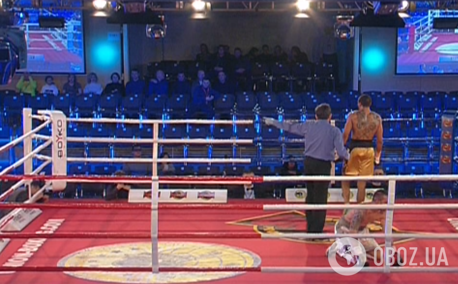 Український боксер здобув ефектну перемогу брутальним нокаутом
