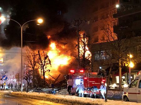 Взрыв в баре в Саппоро