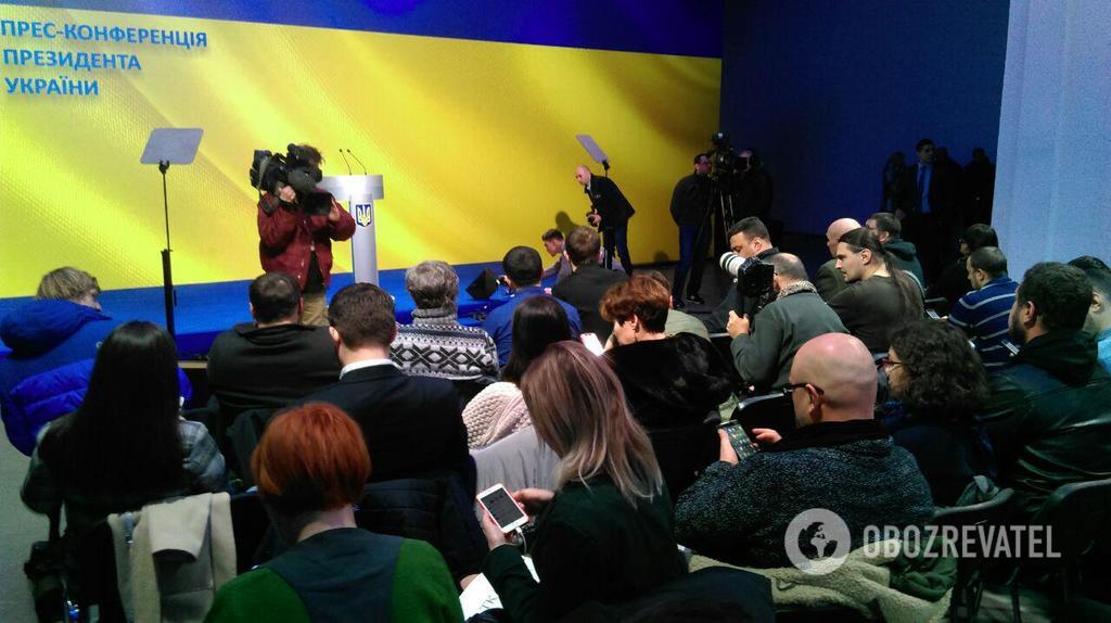 Церковь, военное положение, выборы: о чем говорил Порошенко на пресс-конференции