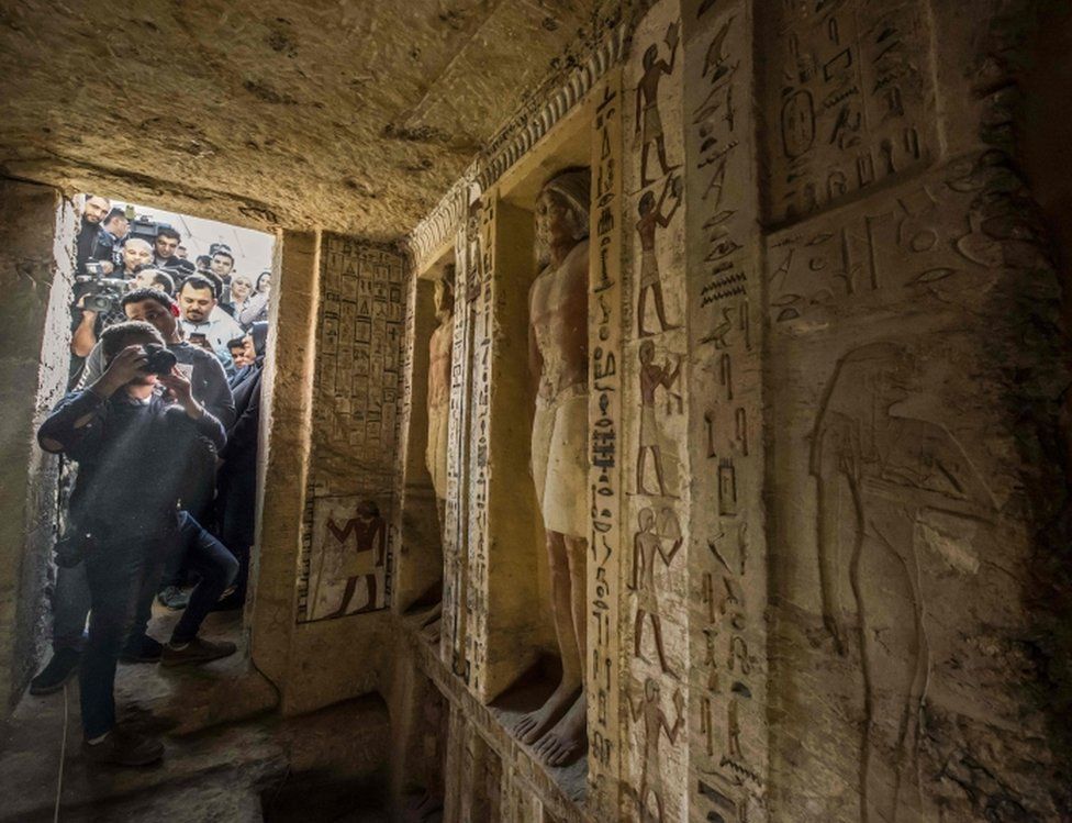 В Египте обнаружили нетронутую гробницу возрастом 4400 лет: видеофакт