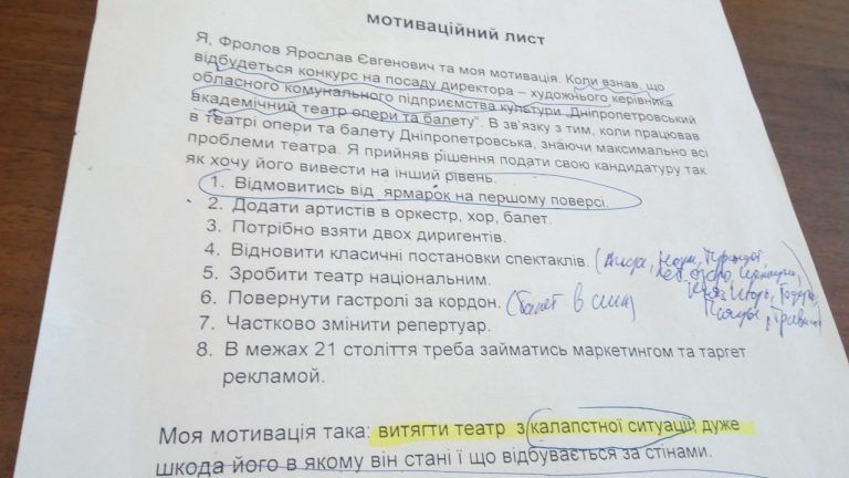 Заяви кандидатів з помилками