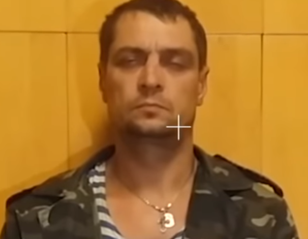 Валерий Иванов на допросе после задержания