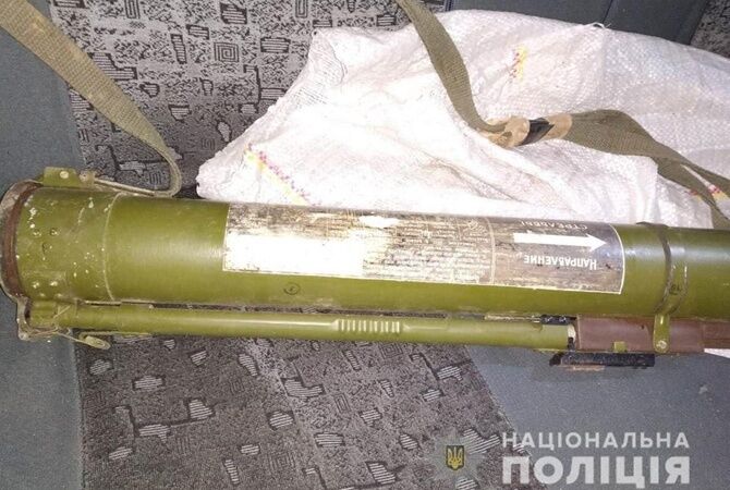 Вилучений гранатомет