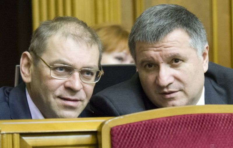Сергей Пашинский и Арсен Аваков