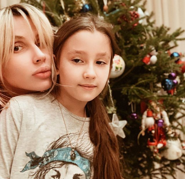 Светлана Лобода со своей дочерью
