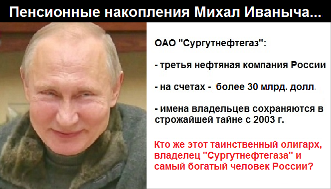 Почему у Путина кличка ''Михаил Иванович''
